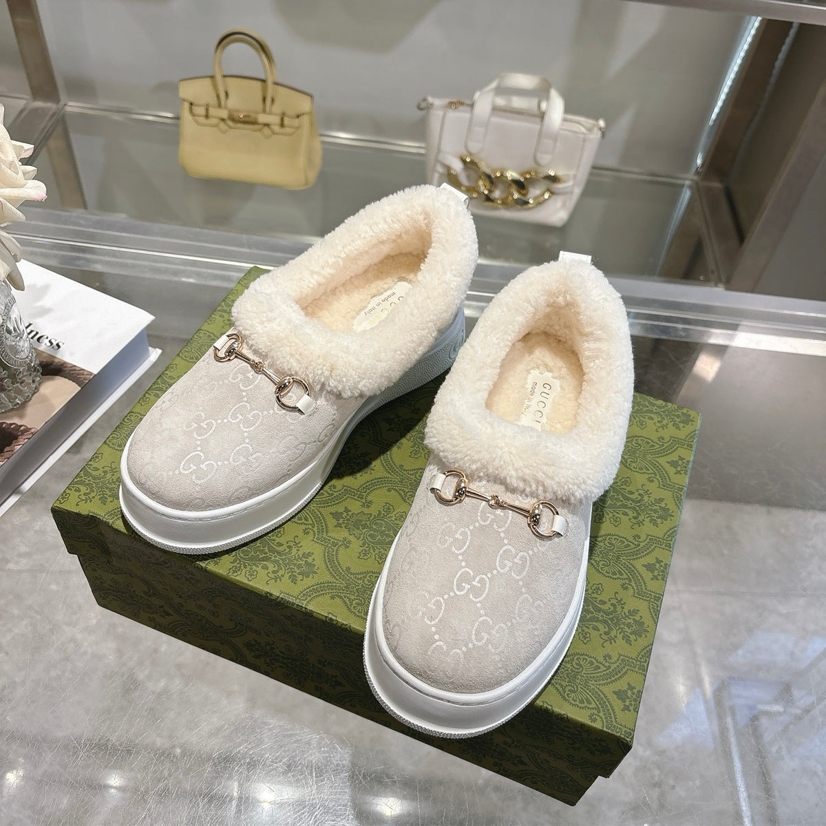 Platform Slip-On Loafers