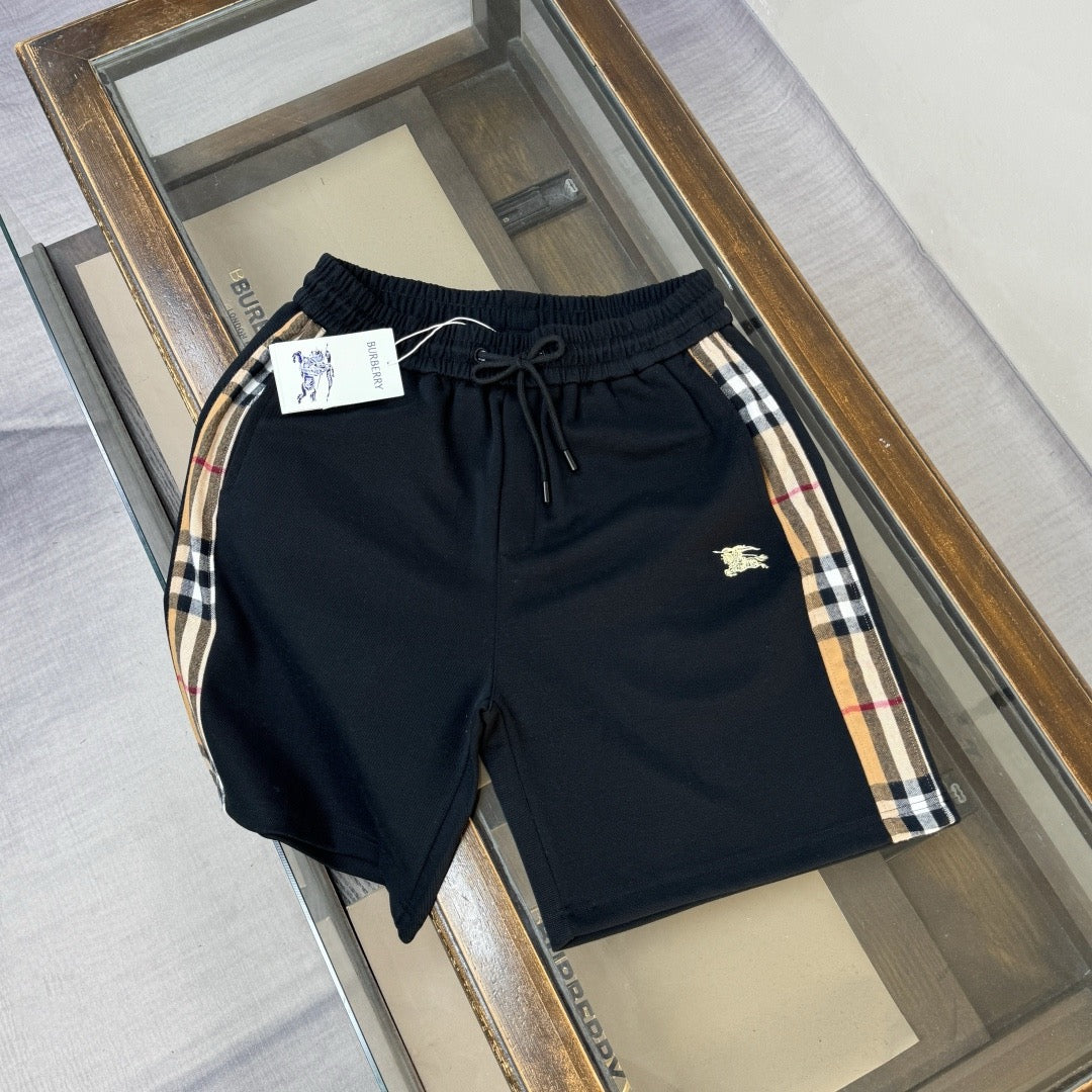 Vintage Check Side Stripe Shorts