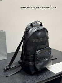Army Leather Backpack