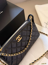 Quilted Pochette Bag
