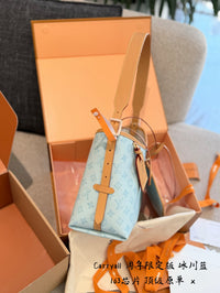 Carryall PM Bag Ice Blue Monogram