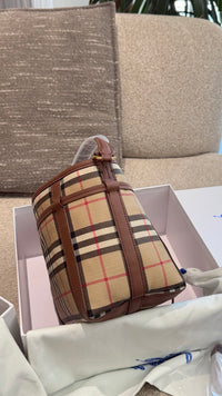 Check Bucket Bag