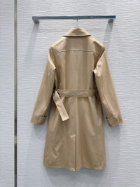 26S Gabardine Belted Trench Coat