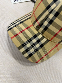 Vintage Check Cap