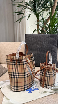 Check Bucket Bag