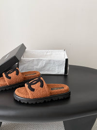 26K Plush Slide Sandals