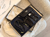 Re-Nylon and Saffiano leather Shoulder Bag