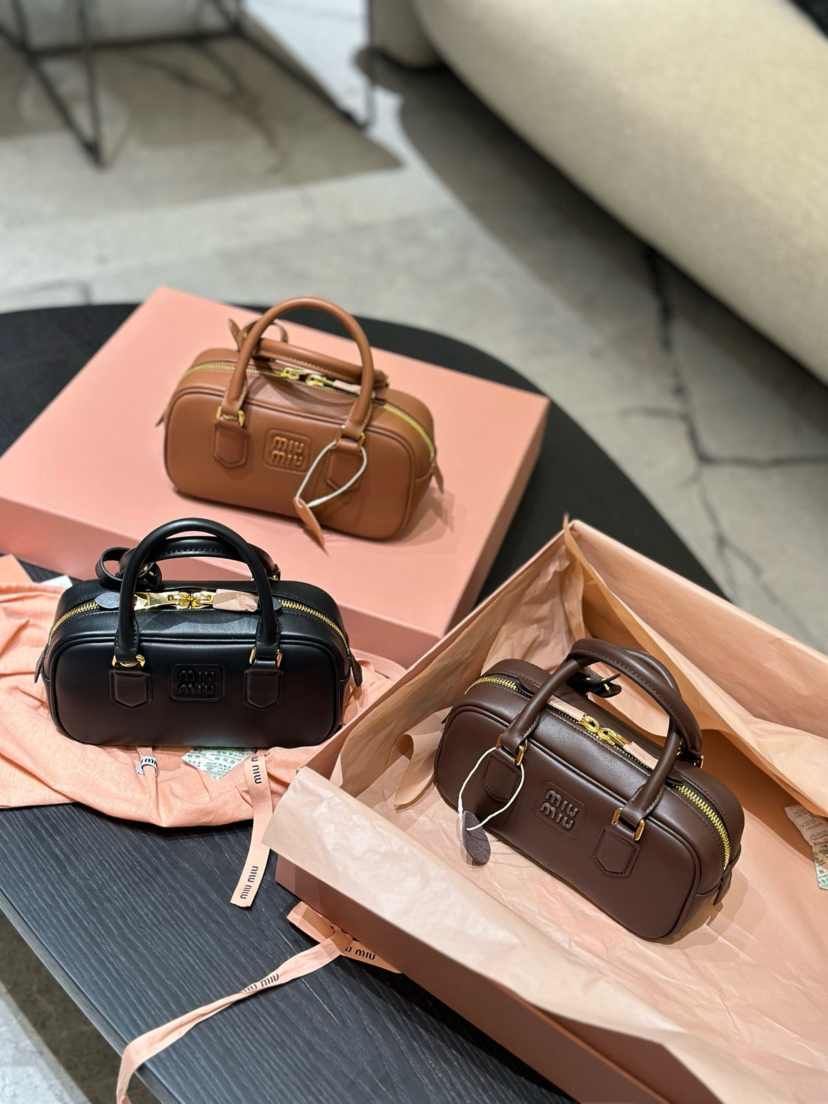 Arcadie Nappa Leather Bag