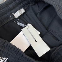 Oblique Side Stripe Drawstring Shorts