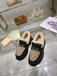 Platform Slip-On Loafers