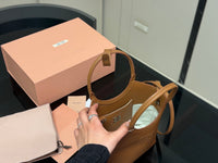 Ivy Leather Top Handle Bag