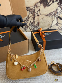 Teri Suede Crossbody bag