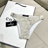 Logo Halter Bikini Set