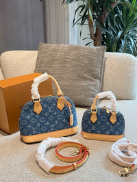 Alma BB Monogram Denim