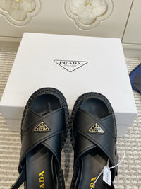 Leather Platform Sandals