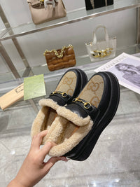 Platform Slip-On Loafers