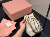 Natural Gabardine Pouch