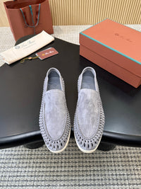 Suede Loafers