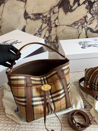 Check Bucket Bag