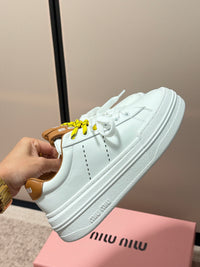 Lace-Up Platform Sneakers