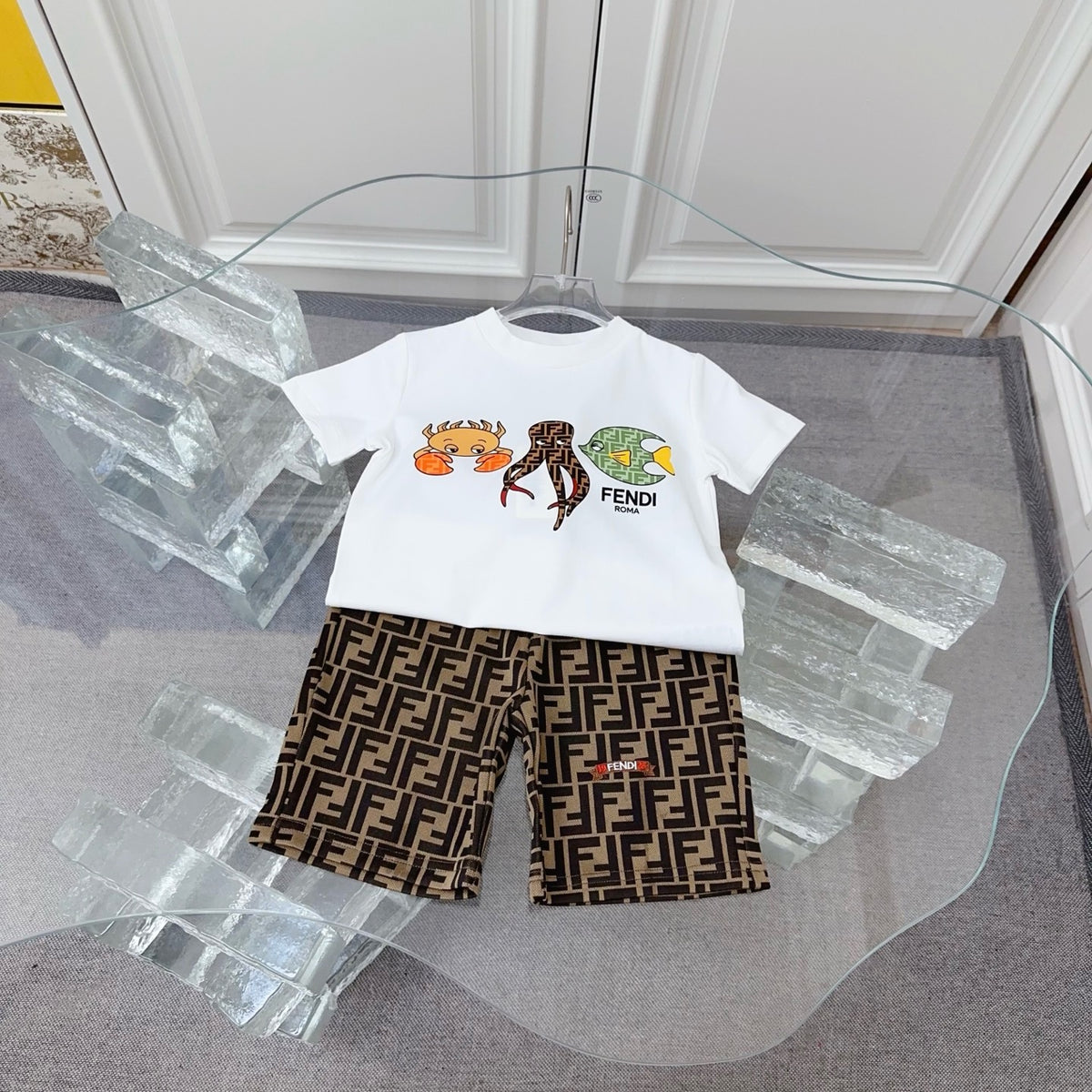 Marine Life T-Shirt & Shorts Set