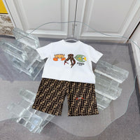Marine Life T-Shirt & Shorts Set