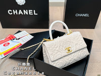 Top Handle Camellia Bag