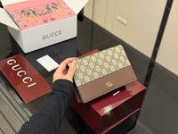 Marmont Bi-color Wallet On Chain