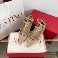 Garavani Rockstud Ballet Flats