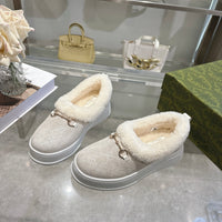 Platform Slip-On Loafers
