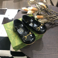 Horsebit Patent Leather Ballet Flats