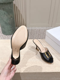 26S Initials Heeled Sandals