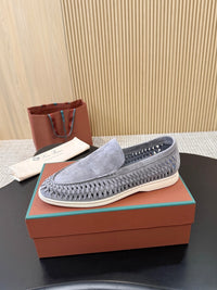 Suede Loafers