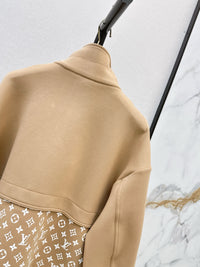 26S Monogram Accent Zip-Up Jacket