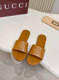 Interlocking Leather Sandals