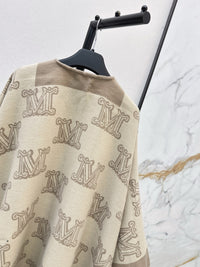 26S Monogram Wool Poncho