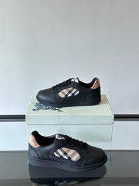 Terrace Leather Check Sneakers