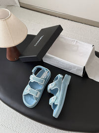 26S Tweed Sandals