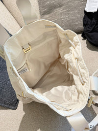 Lulu Convertible Drawstring Bucket Bag