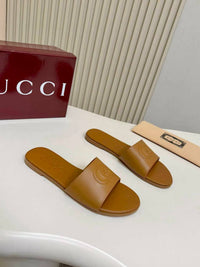 Interlocking Leather Sandals