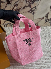 Raffia Woven Tote Bag
