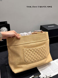 Deauville Raffia Tote