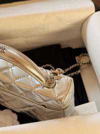 Silver Vanity Bag