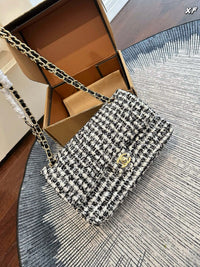 Tweed Flap Bag