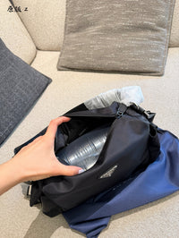 Re-Nylon & Saffiano Leather Shoulder Bag