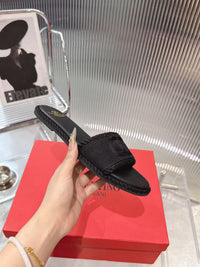 VLogo Espadrille Slides