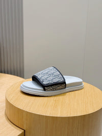 Oblique Slide Sandals