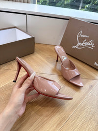 Me Dolly Patent Leather Mules