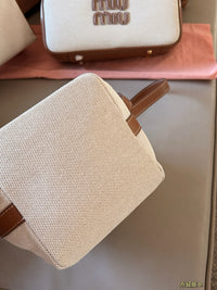 Canvas Bucket Bag