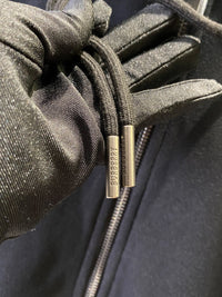 Check Zip Hoodie